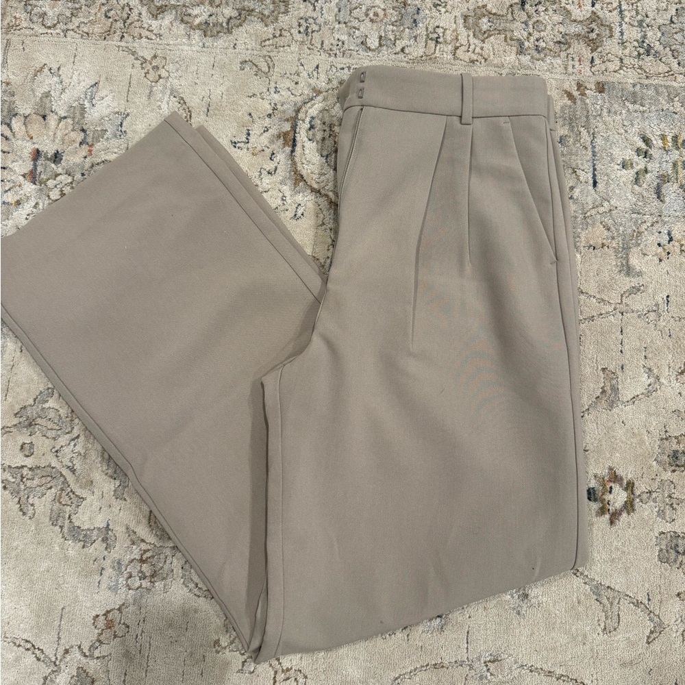 Abercrombie high rise wide leg trouser